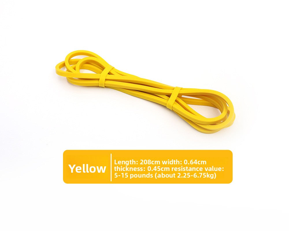 Natural Latex Resistance Band - Professional Customization, Perfect for Strength Training & Yoga