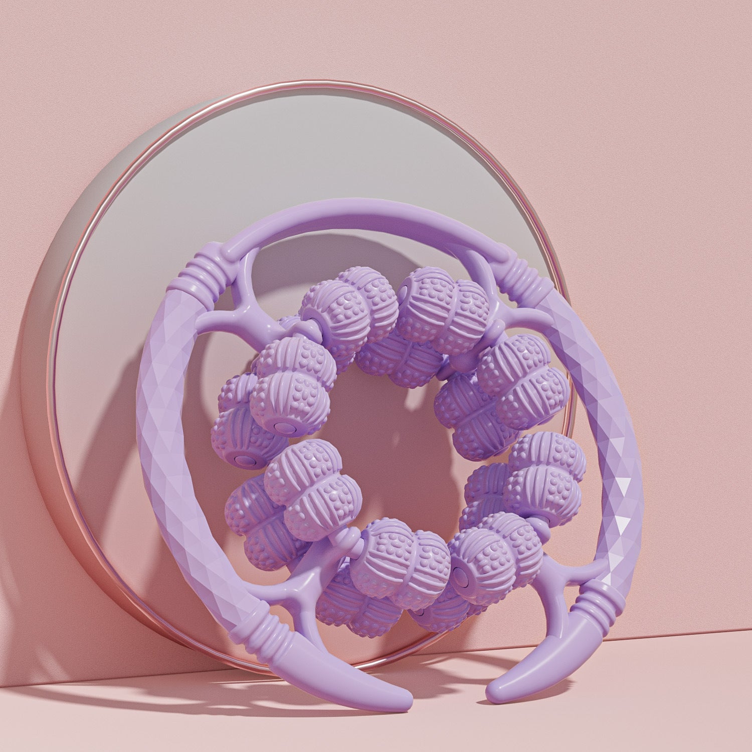 32 - Wheel Ring Massager - Full - Body Relaxation, Portable & Effective