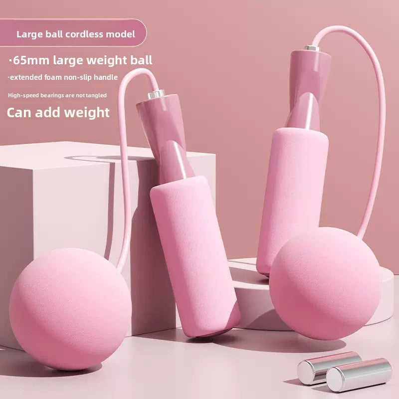 Upgraded Weighted Jump Rope - Cordless & Corded, Dual - Bearing Design