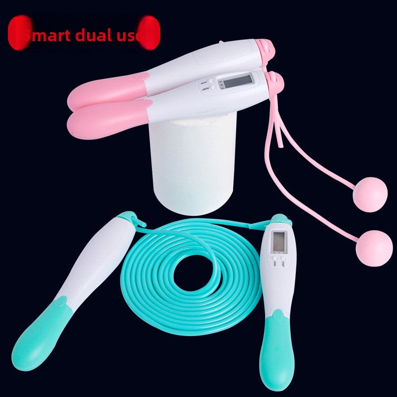 Smart Counting Jump Rope - Digital Display, Cordless & Corded Modes