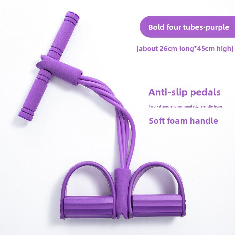 Ultimate Home Fitness Resistance Band - Non - Slip, Thickened Tube, Ergonomic Design for USA Gym Lovers